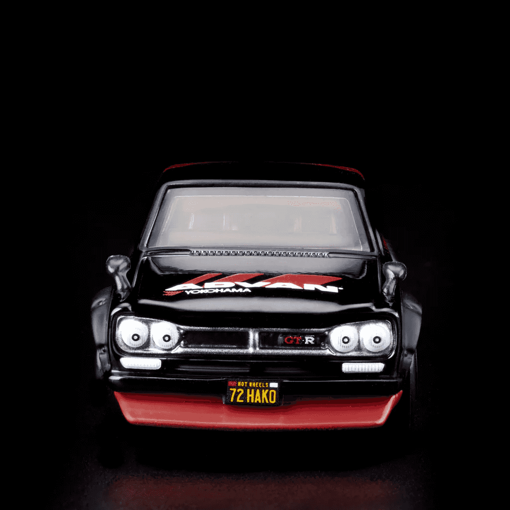 Hot Wheels RLC 1972 Skyline H/T 2000GT-R Black/Red