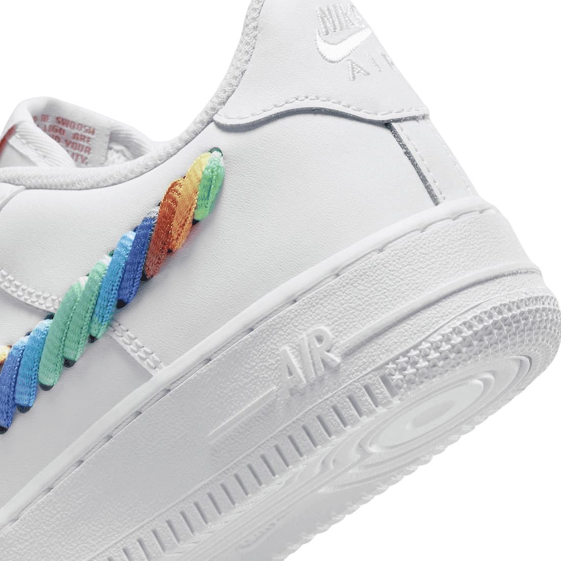 Nike Air Force 1 Low Rainbow Swoosh (GS)