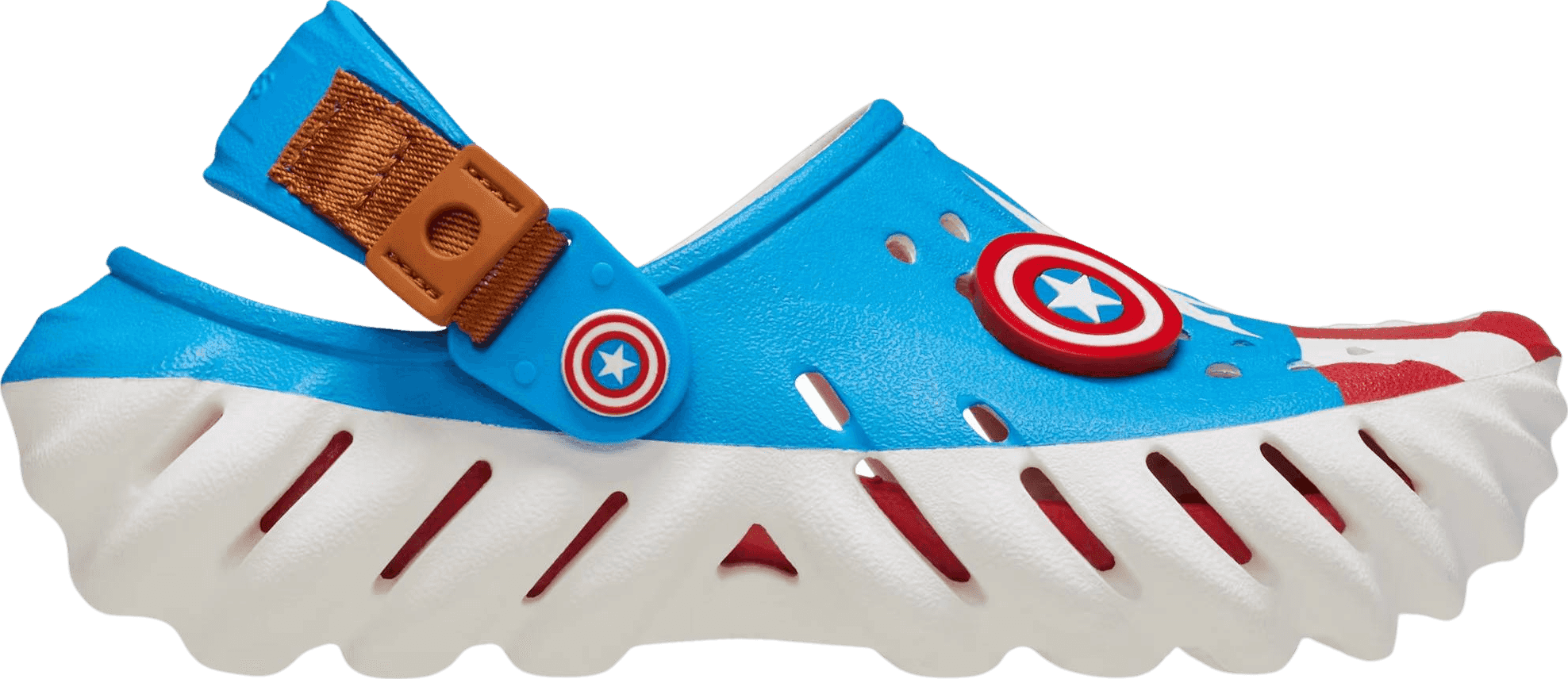 Crocs Marvel x Echo Clog Captain America Steve Rogers (GS)