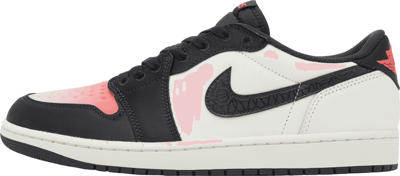PSG x Air Jordan 1 Retro Low Pink Oxford