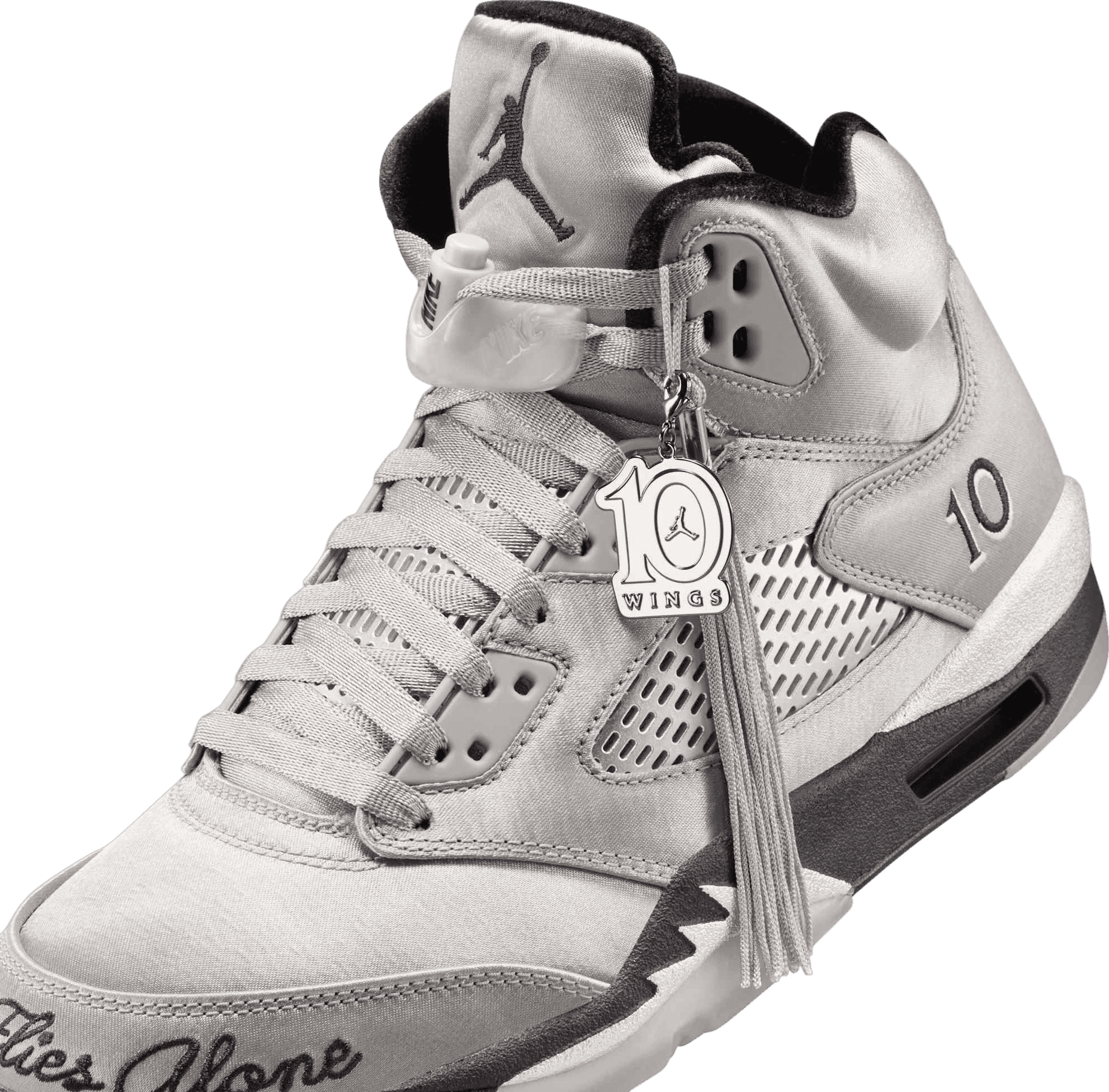Air Jordan 5 Wings Metallic Silver