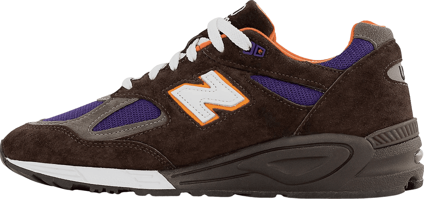 New Balance 990v2 MiUSA Brown Purple