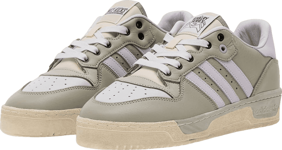Nice Kicks x Adidas Rivalry Low Cream White