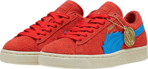 One Piece x Puma Suede Buggy All Time Red