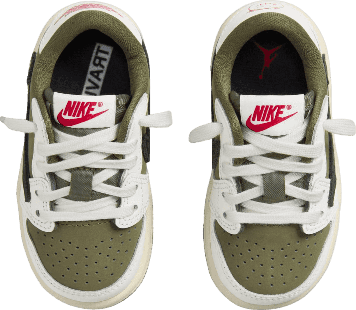 Travis Scott x Air Jordan 1 Low Medium Olive (TD)