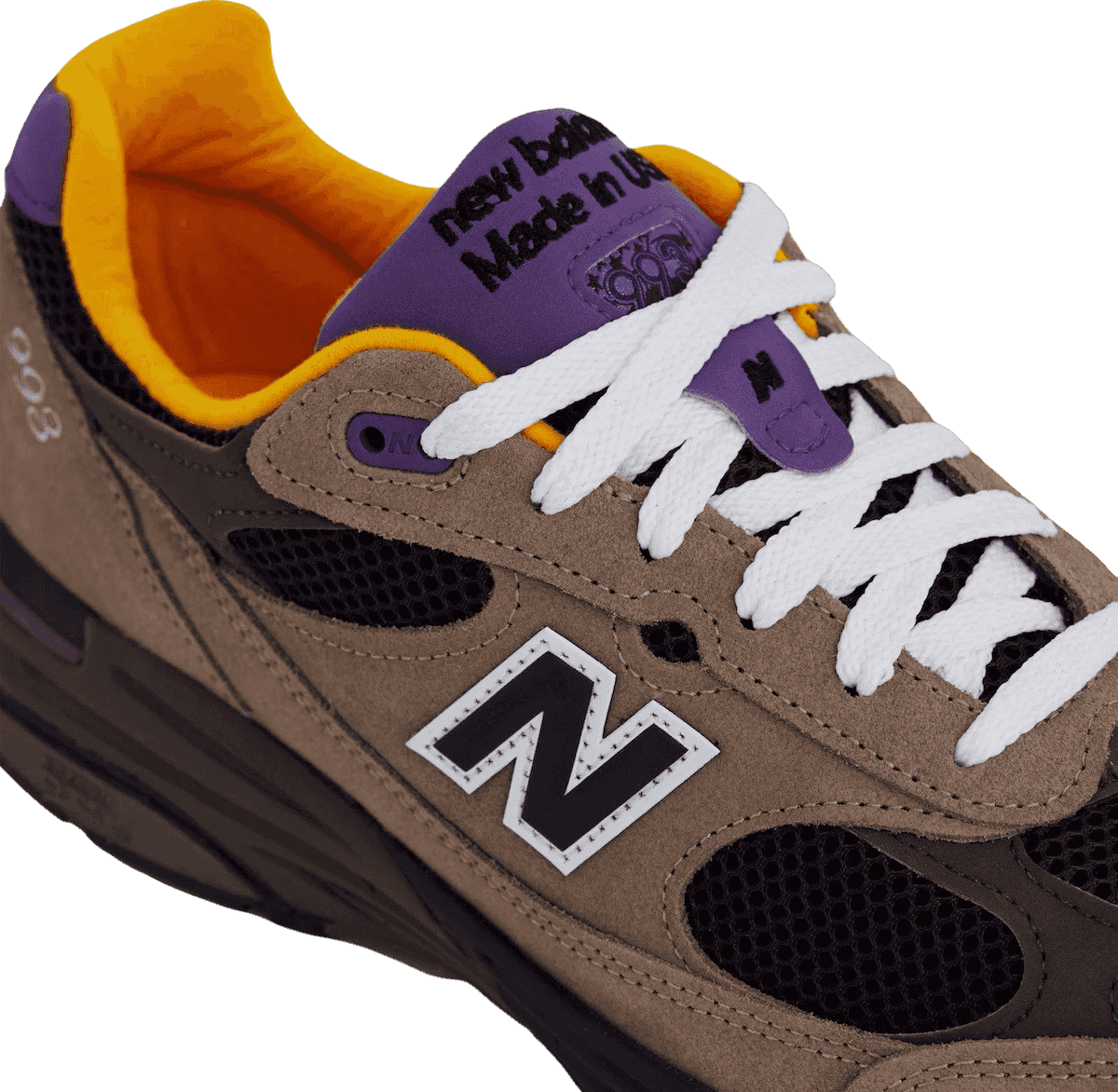 New Balance 993 Made in USA Mushroom