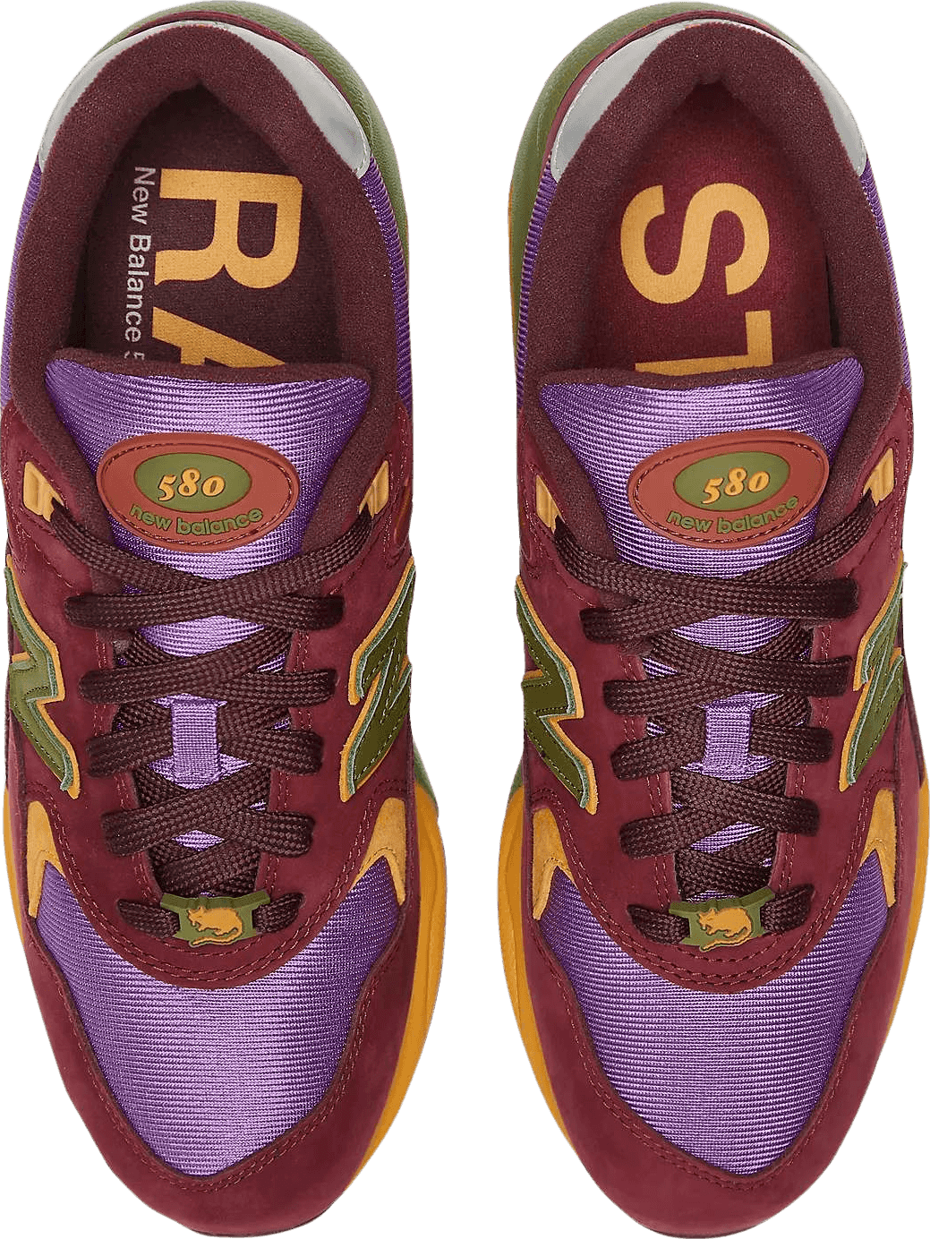 New Balance 580 Stray Rats Maroon Purple