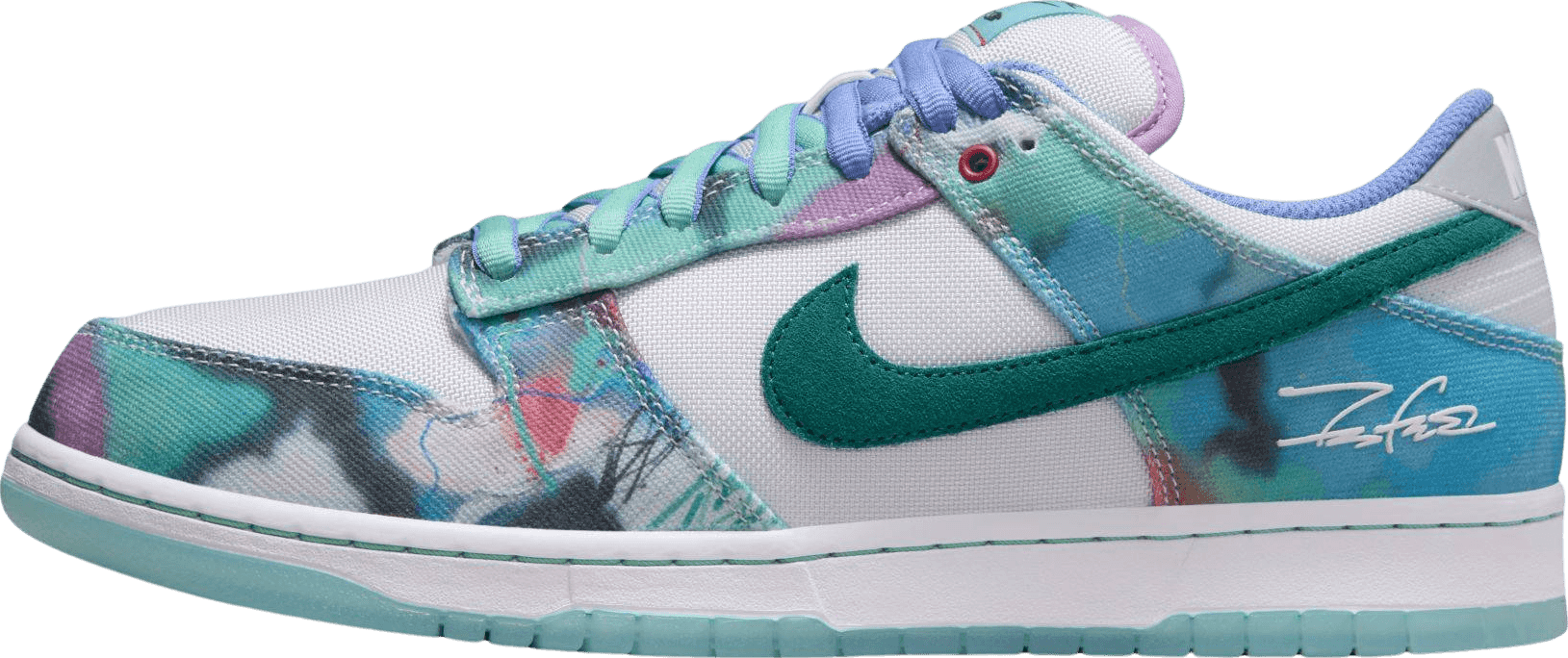 Nike SB Dunk Low Futura Laboratories Bleached Aqua