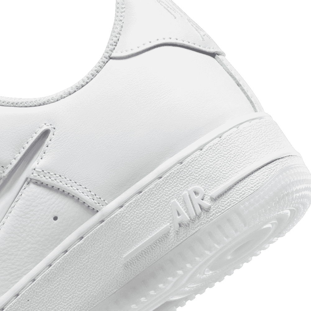 Nike Air Force 1 Low Color of the Month Jewel Swoosh Triple White