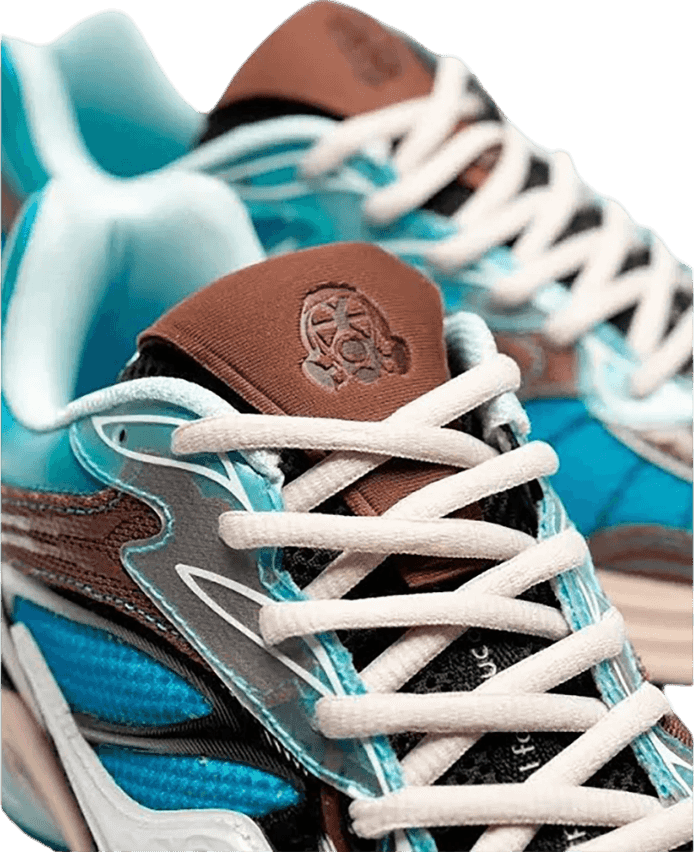 Foot Patrol x Saucony Progrid OMNI 9 Blue/Brown