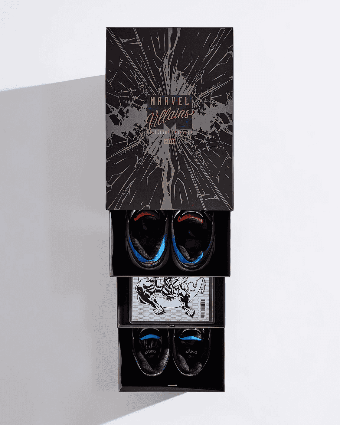 Kith x Marvel x Asics Battle Spectra Pack (Spider-Man and Venom GT-2160)
