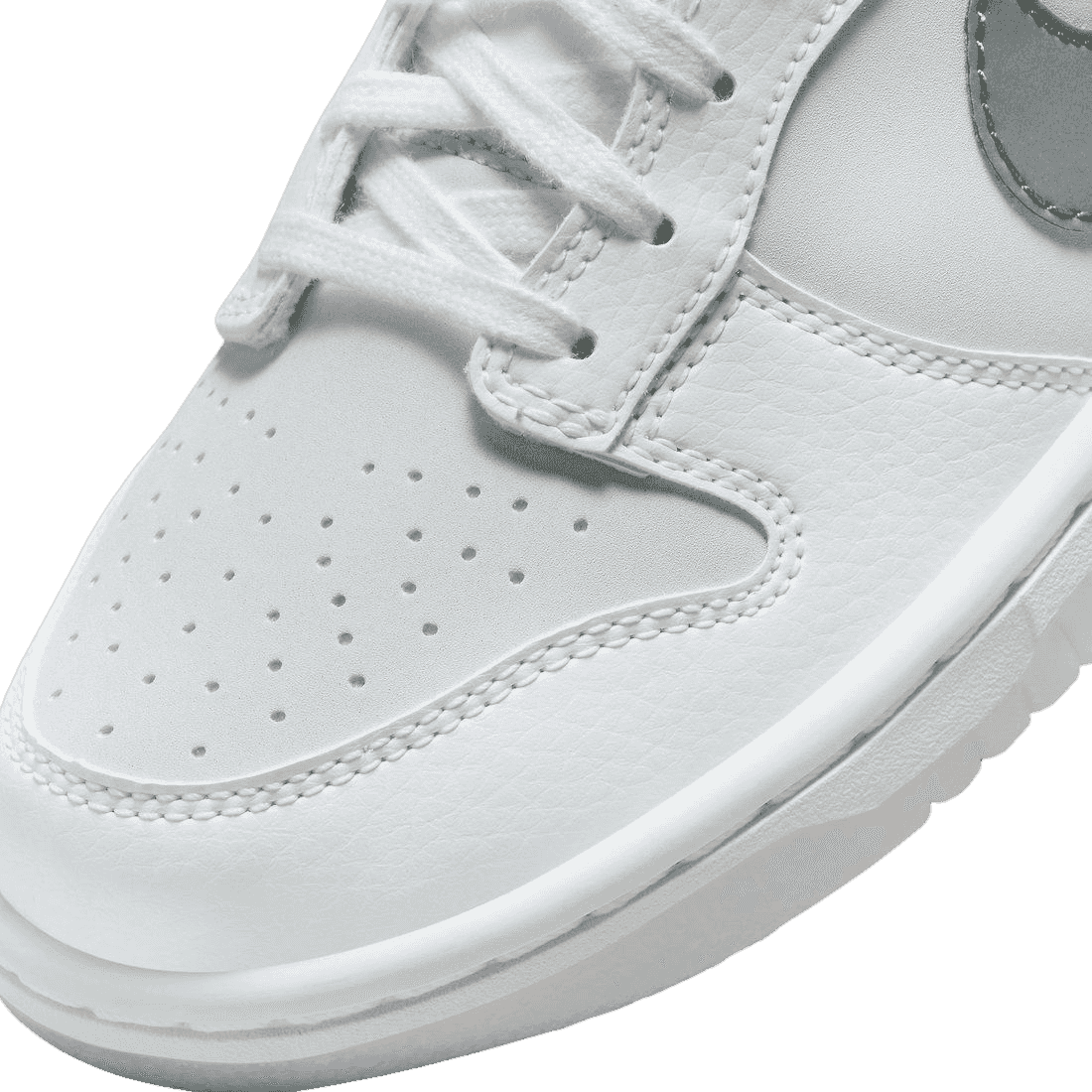 Nike Dunk Low Reflective Swoosh White (GS)