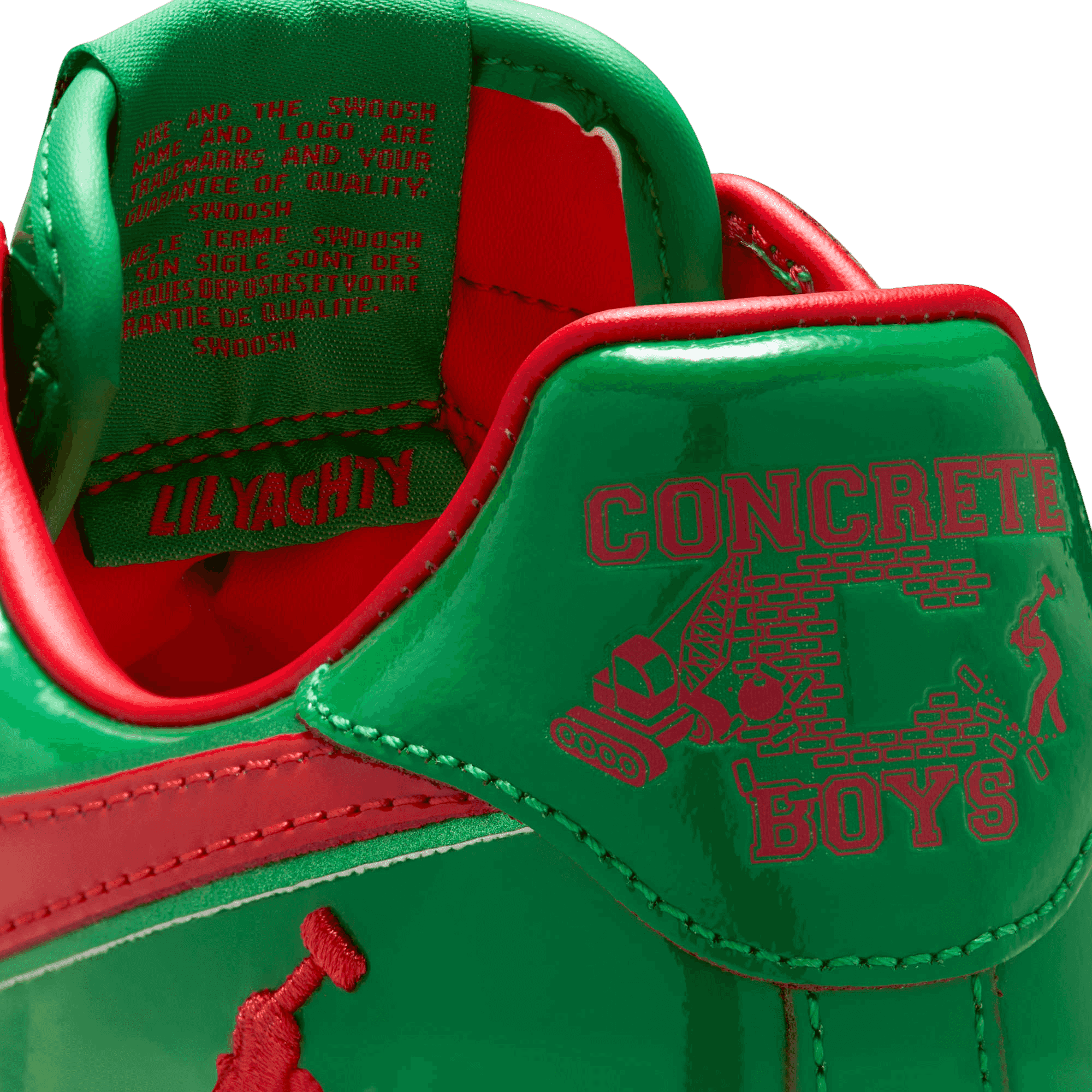 Lil Yachty x Nike Air Force 1 Low Lucky Green/Mystic Red