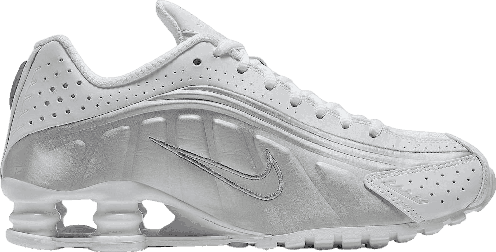 Nike Shox R4 White Metallic (W)