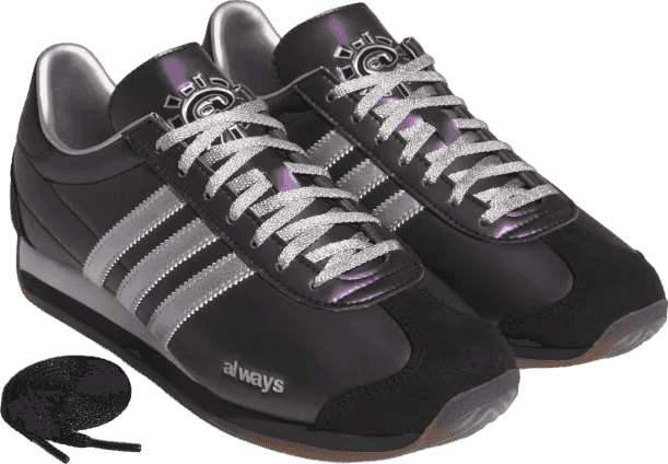 Always x Adidas Country "Purple/Silver Metallic"