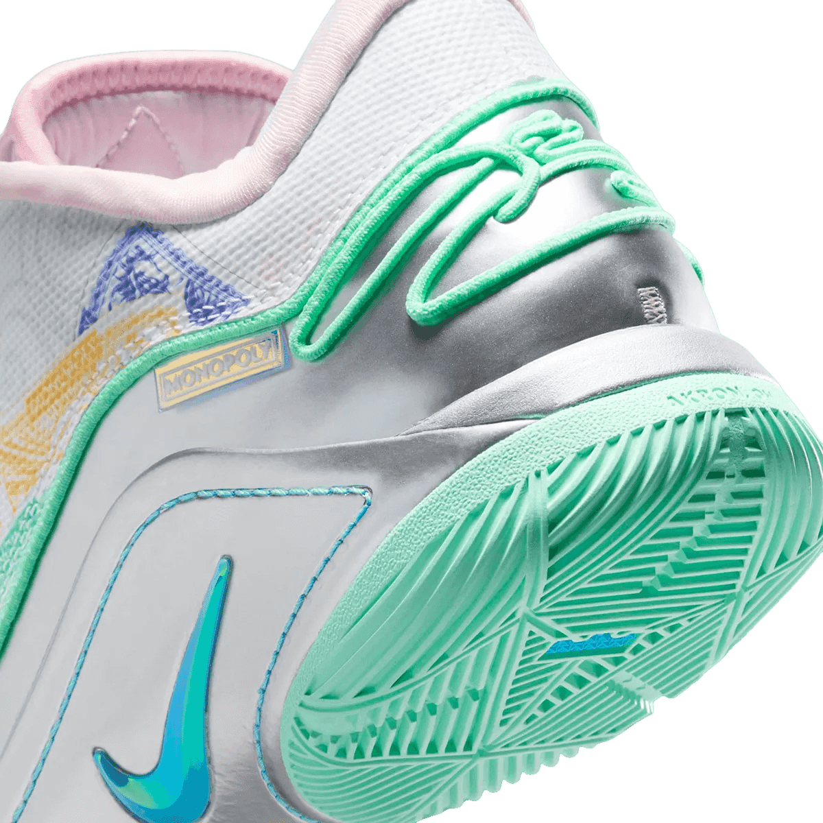 Monopoly x Nike LeBron 22 White/Green Glow