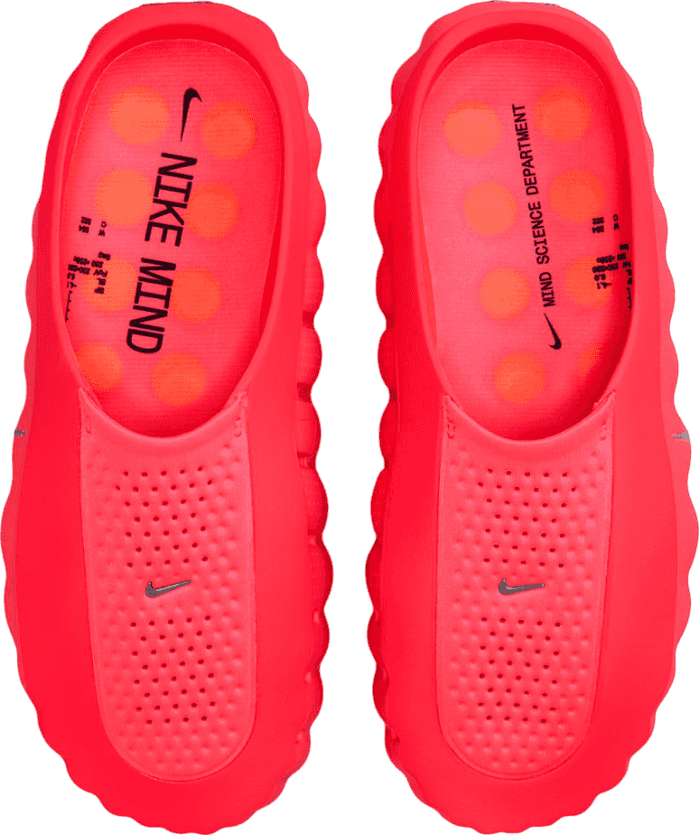 Nike Mind 001 Slide Solar Red