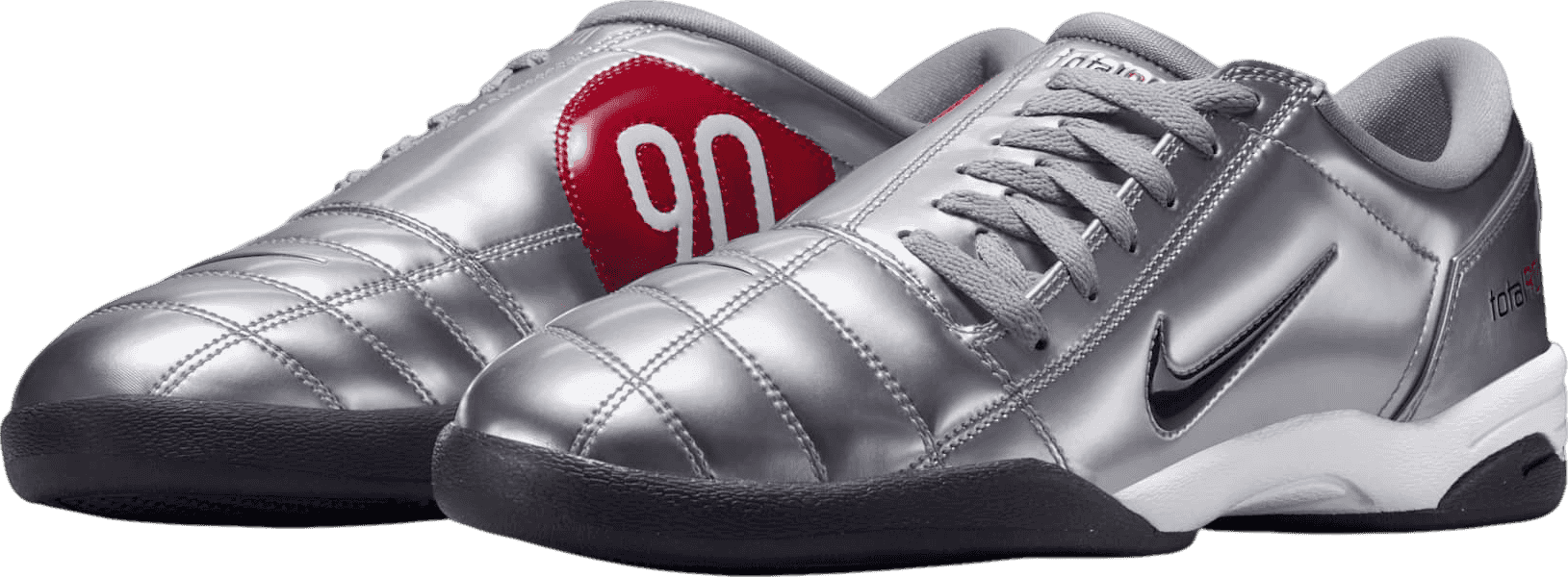Nike Total 90 Metallic Silver/Black