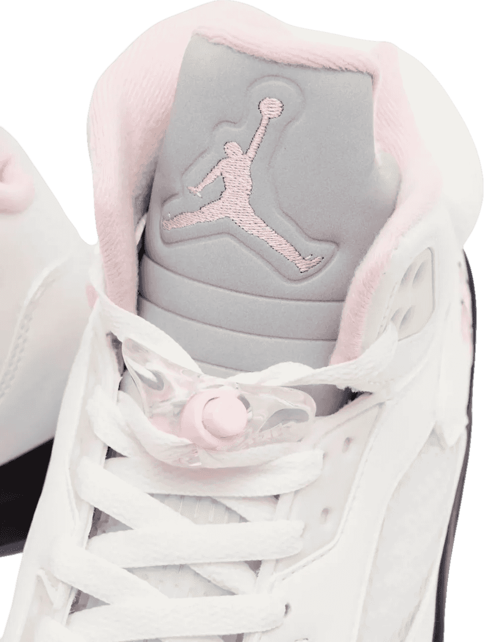 Air Jordan 5 White/Medium Soft Pink
