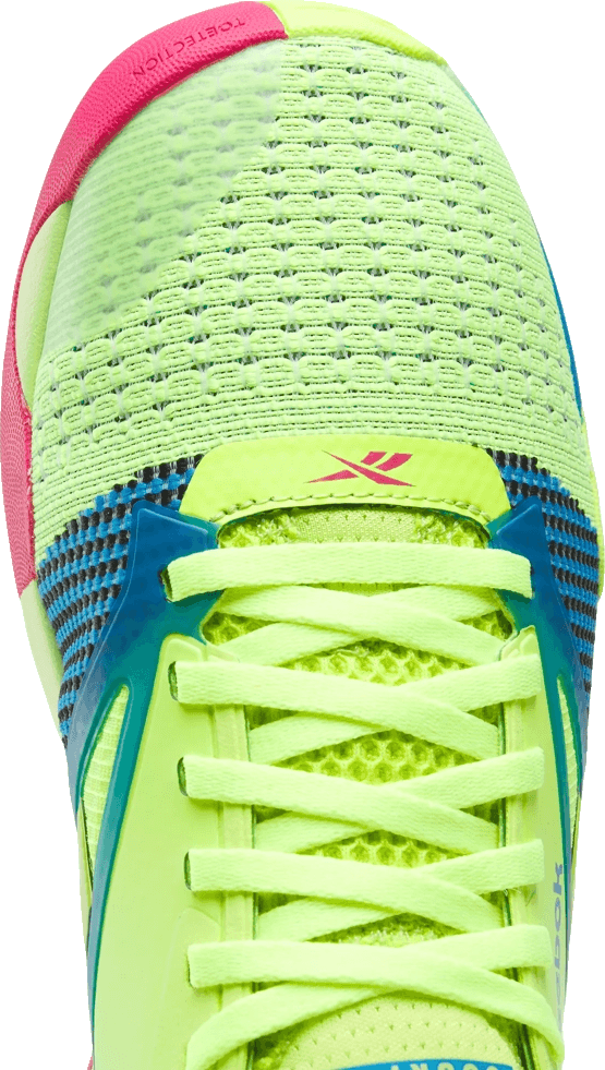 Reebok Nano Court Lime/Aqua Pink