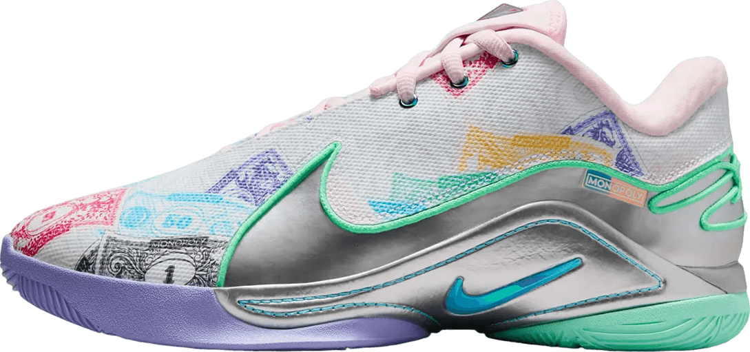 Monopoly x Nike LeBron 22 White/Green Glow