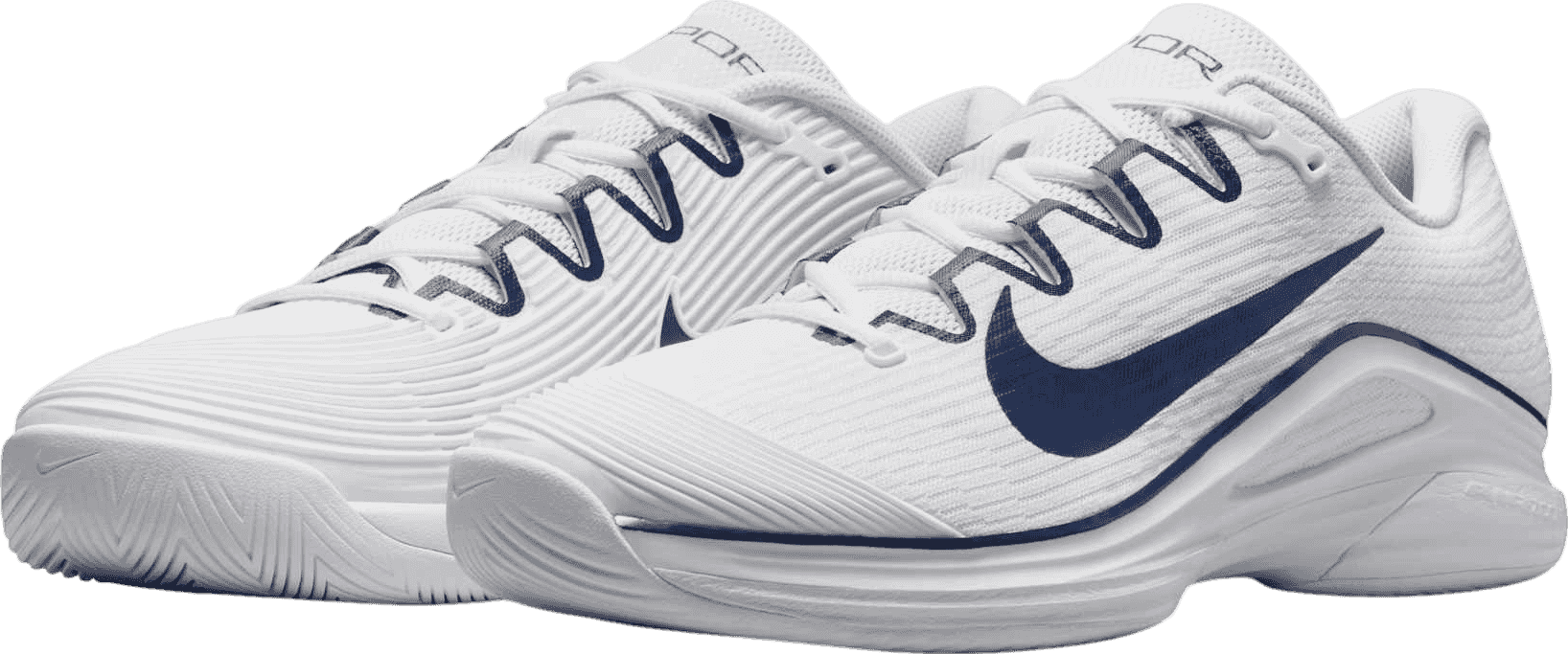 Nike Court Air Zoom Vapor 12 HC White Midnight Navy