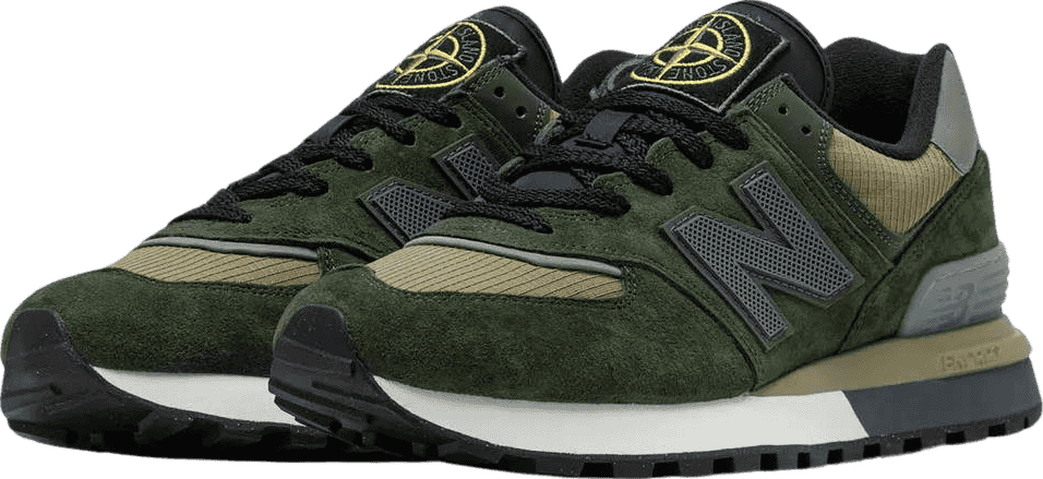 New Balance 574 Legacy Stone Island Dark Green