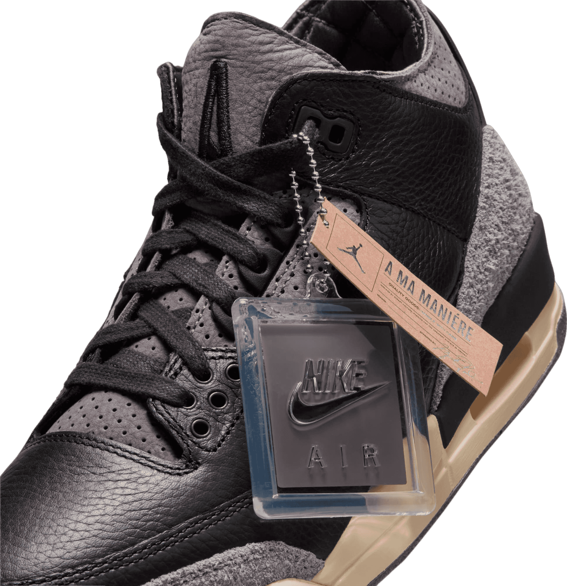 A Ma Maniére x Air Jordan 3 Black/Violet Ore (W)
