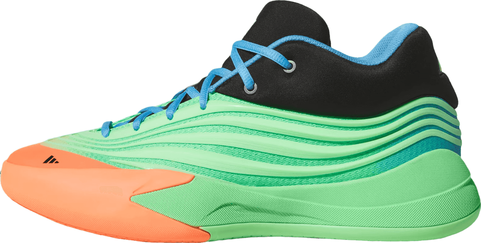 Adidas Dame 10 Lime Burst/Signal Orange