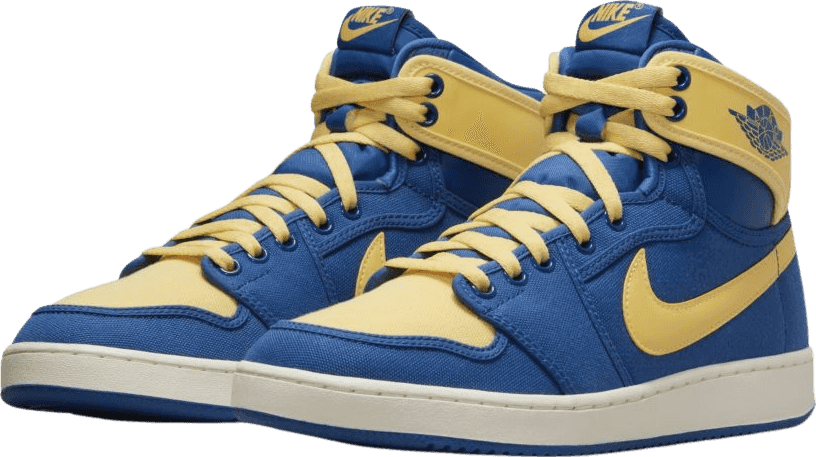 Air Jordan 1 KO True Blue/Topaz Gold