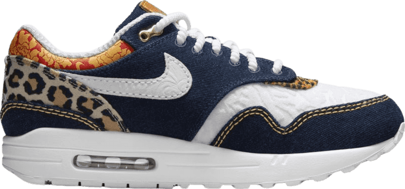 Nike Air Max 1 Premium Denim Leopard