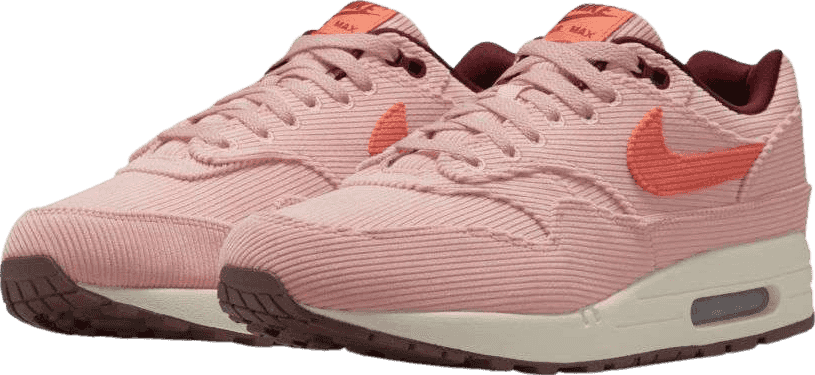Nike Air Max 1 Coral Stardust Corduroy