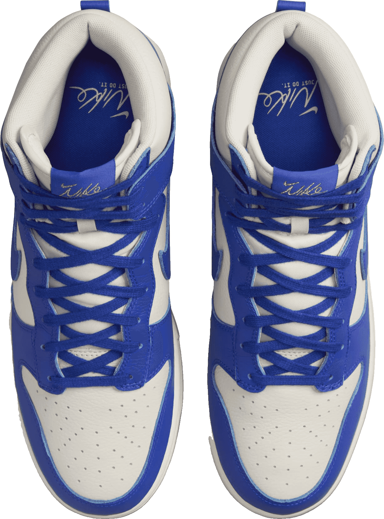 Nike Dunk High Phantom/Racer Blue