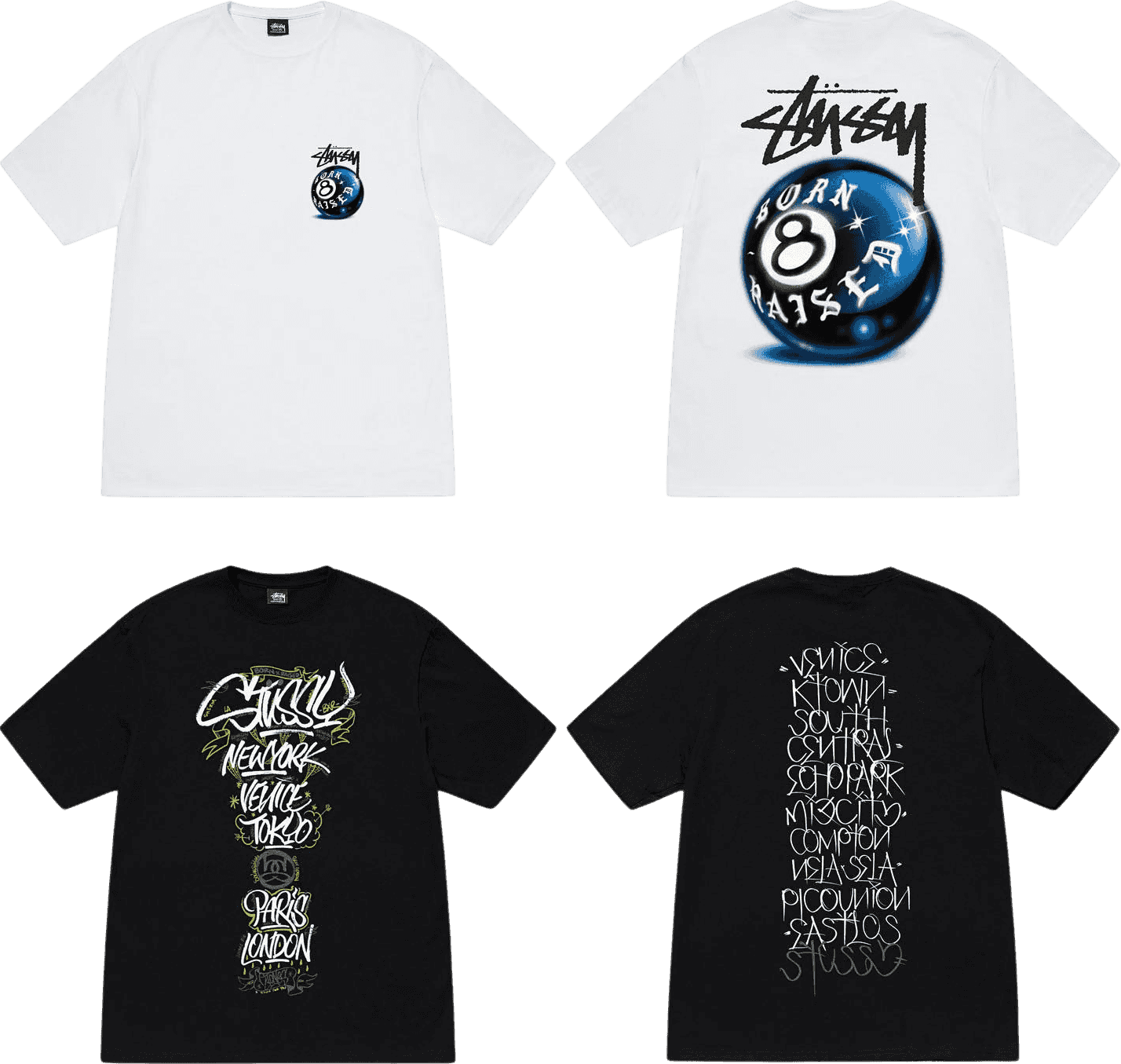 Stüssy & Born X Raised Apparel Collection