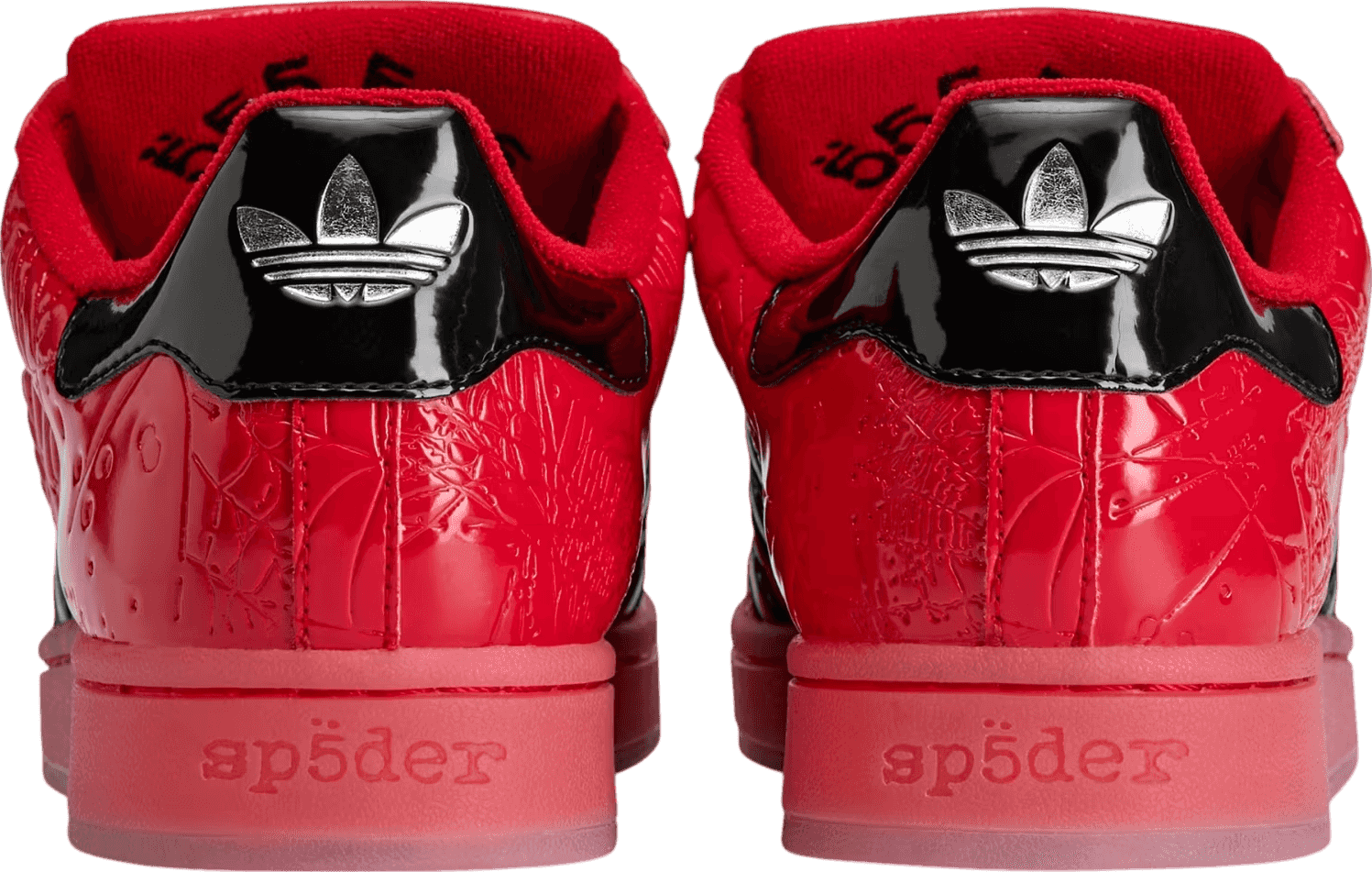 Sp5der x adidas Superstar Red