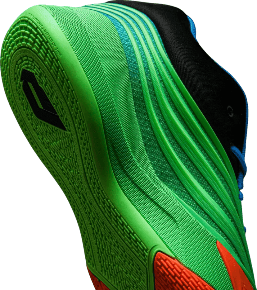 Adidas Dame 10 Lime Burst/Signal Orange