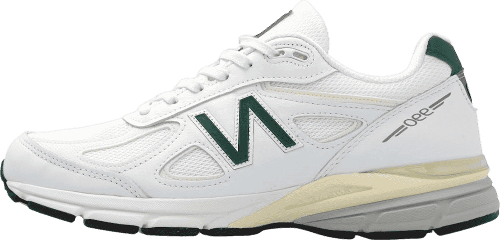 New Balance 990v4 MiUSA White/Green