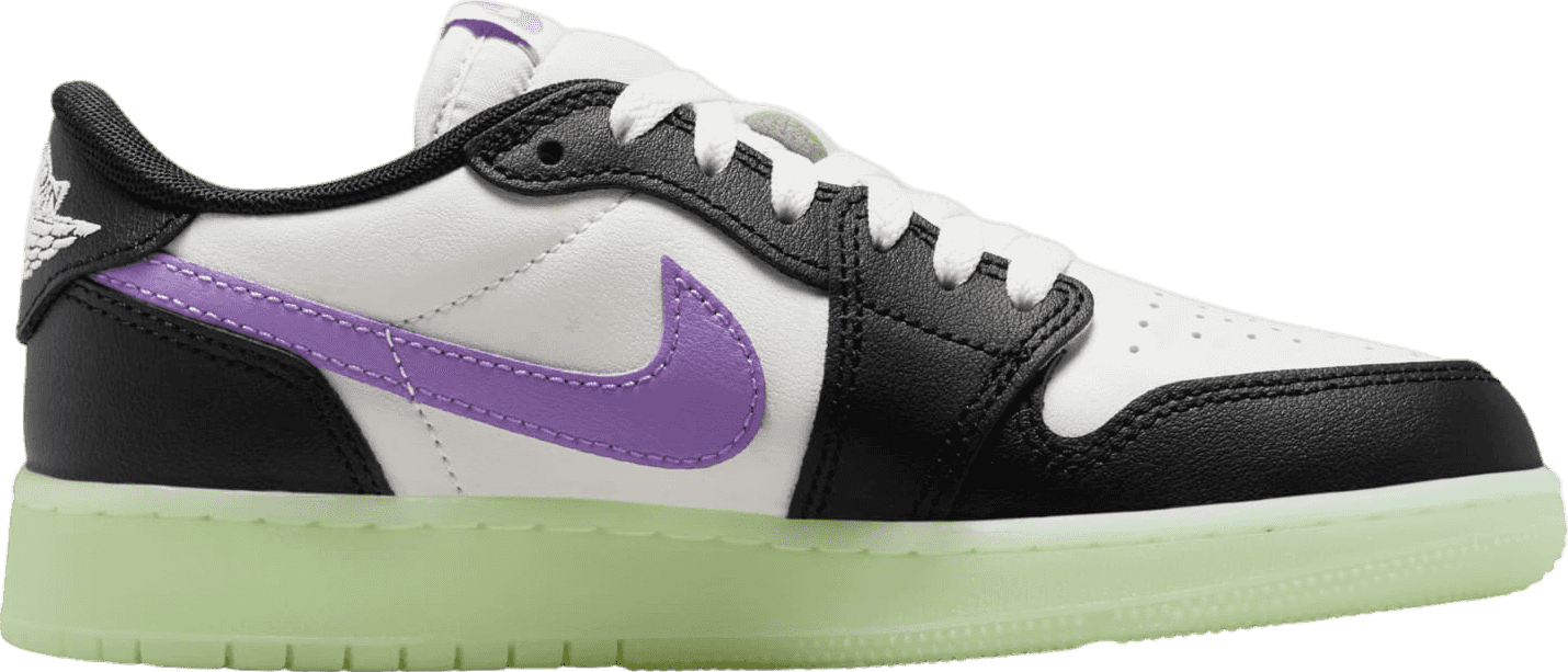 Air Jordan 1 Low Black Raspberry (GS)