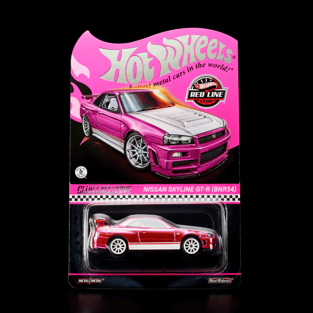 Hot Wheels RLC Exclusive Pink Editions Nissan Skyline GT-R