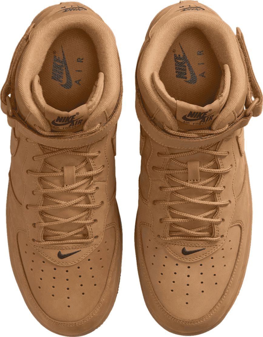 Nike Air Force 1 Mid Flax/Outdoor Green