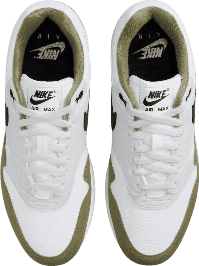Nike Air Max 1 White/Medium Olive
