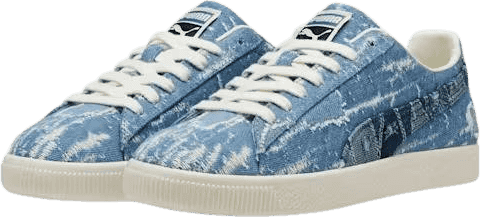 Clyde Denim Sneakers Unisex