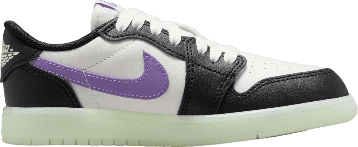 Air Jordan 1 Low Black Raspberry (PS)