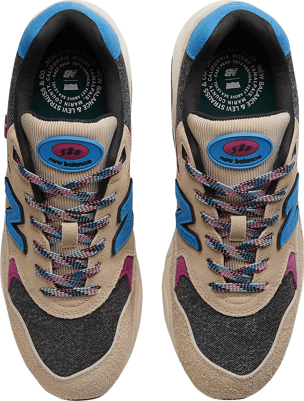 New Balance 580 Levi’s Beige/Blue