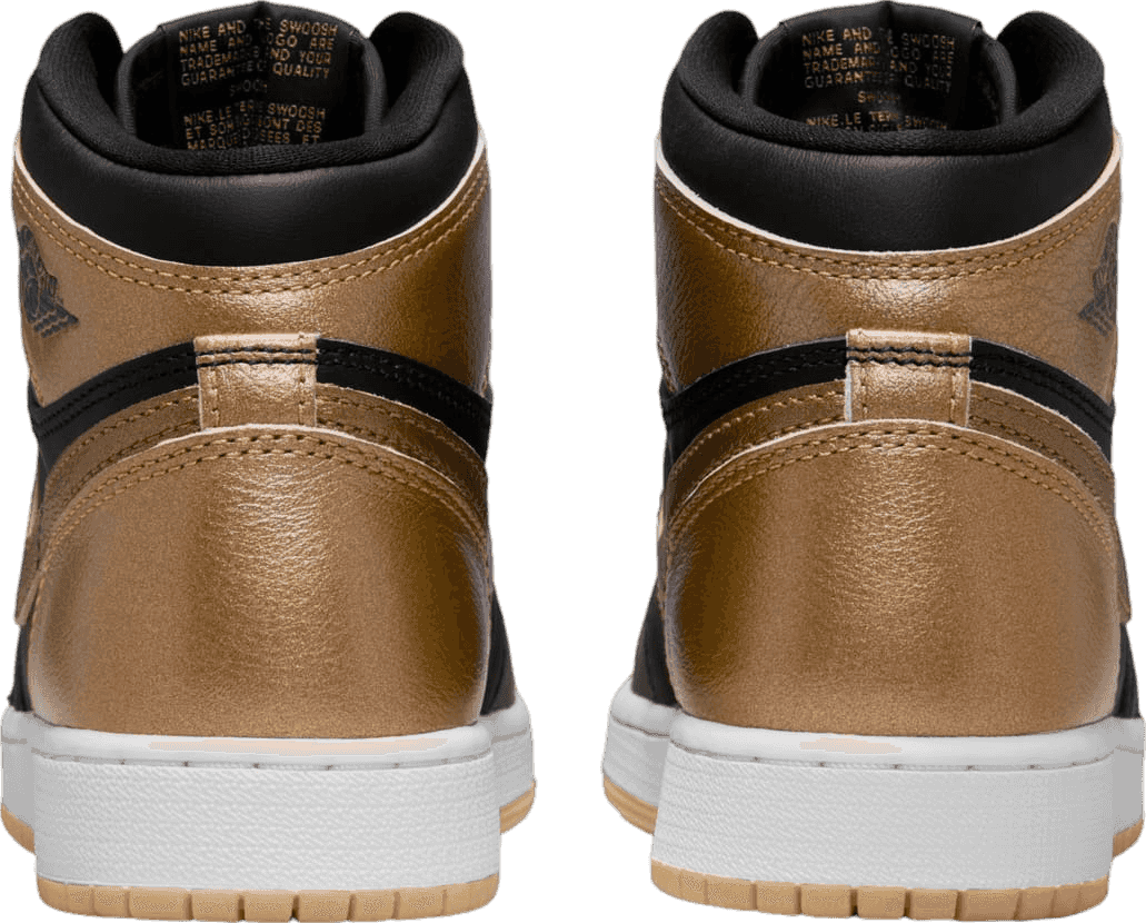 Air Jordan 1 High Black/Gold (GS)