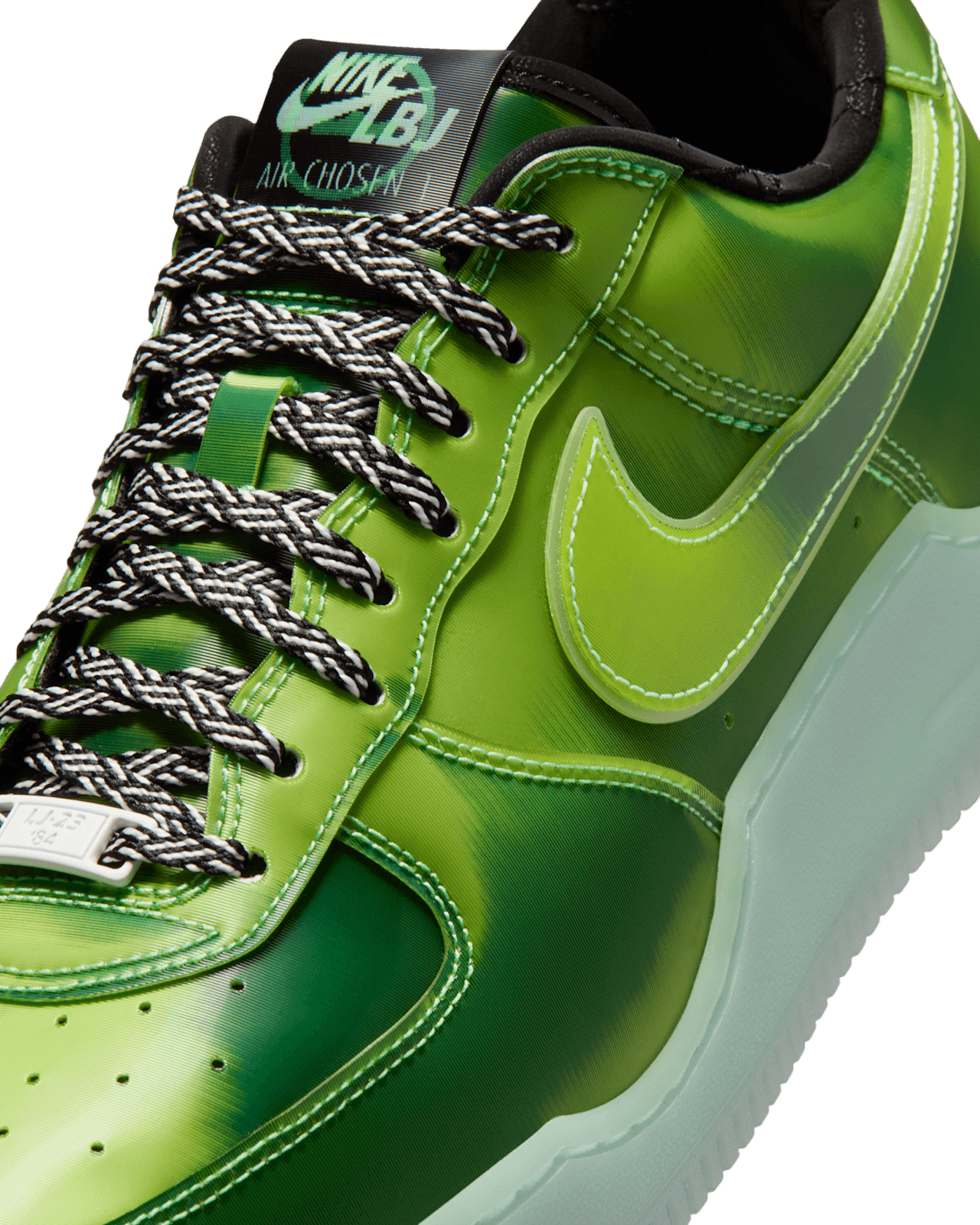 LeBron x Nike Air Force 1 Low Voltage Green