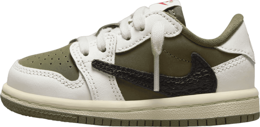 Travis Scott x Air Jordan 1 Low Medium Olive (TD)