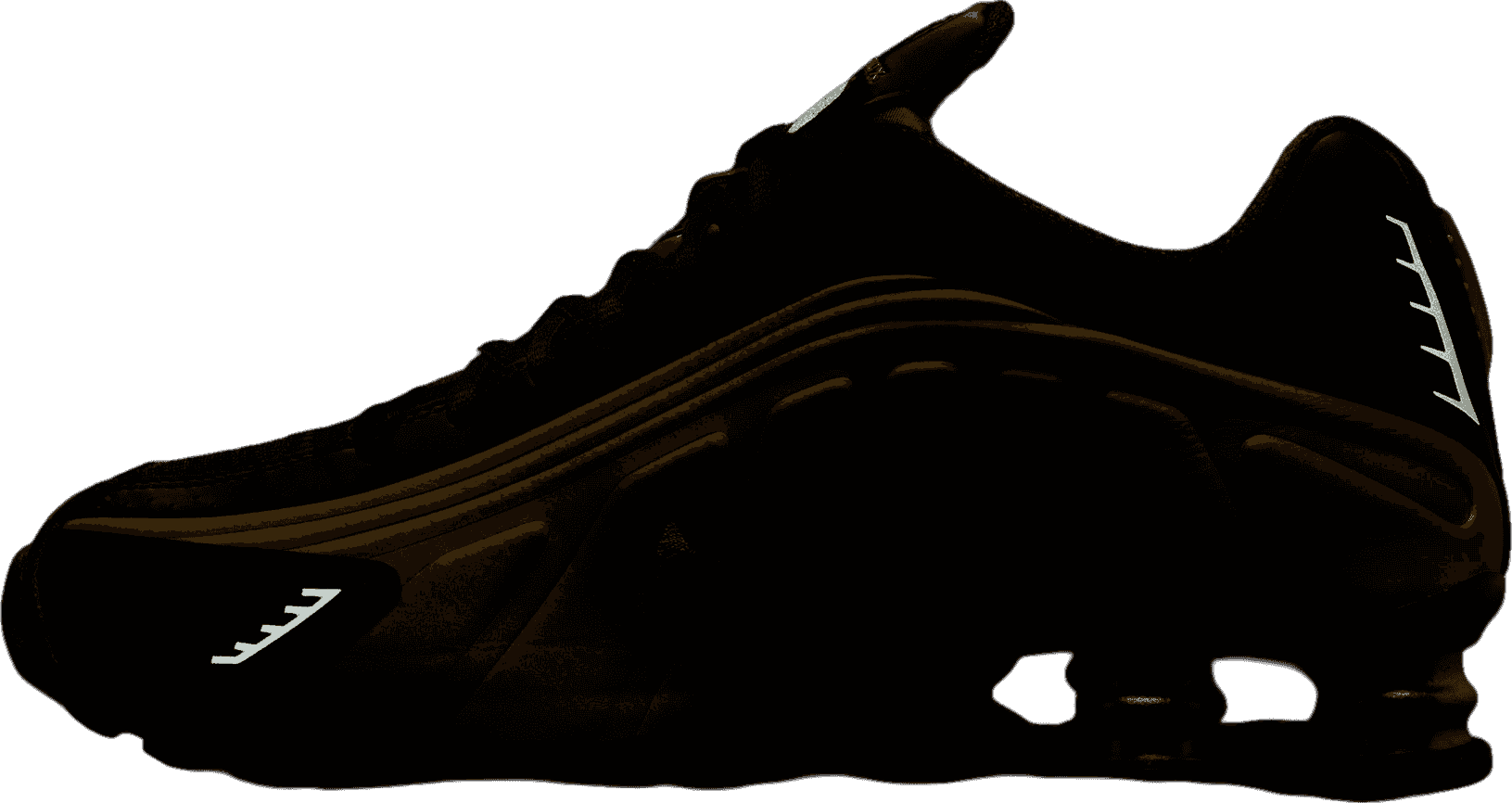 Nike Shox R4 Black Metallic Gold (W)