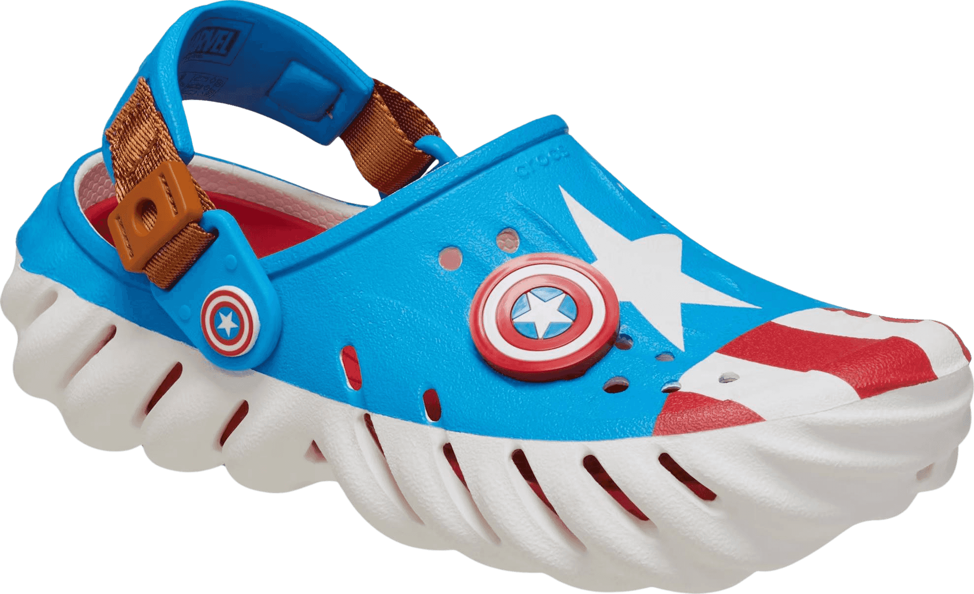 Crocs Marvel x Echo Clog Captain America Steve Rogers (GS)