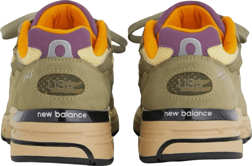 New Balance 993 Made in USA Olive Leaf